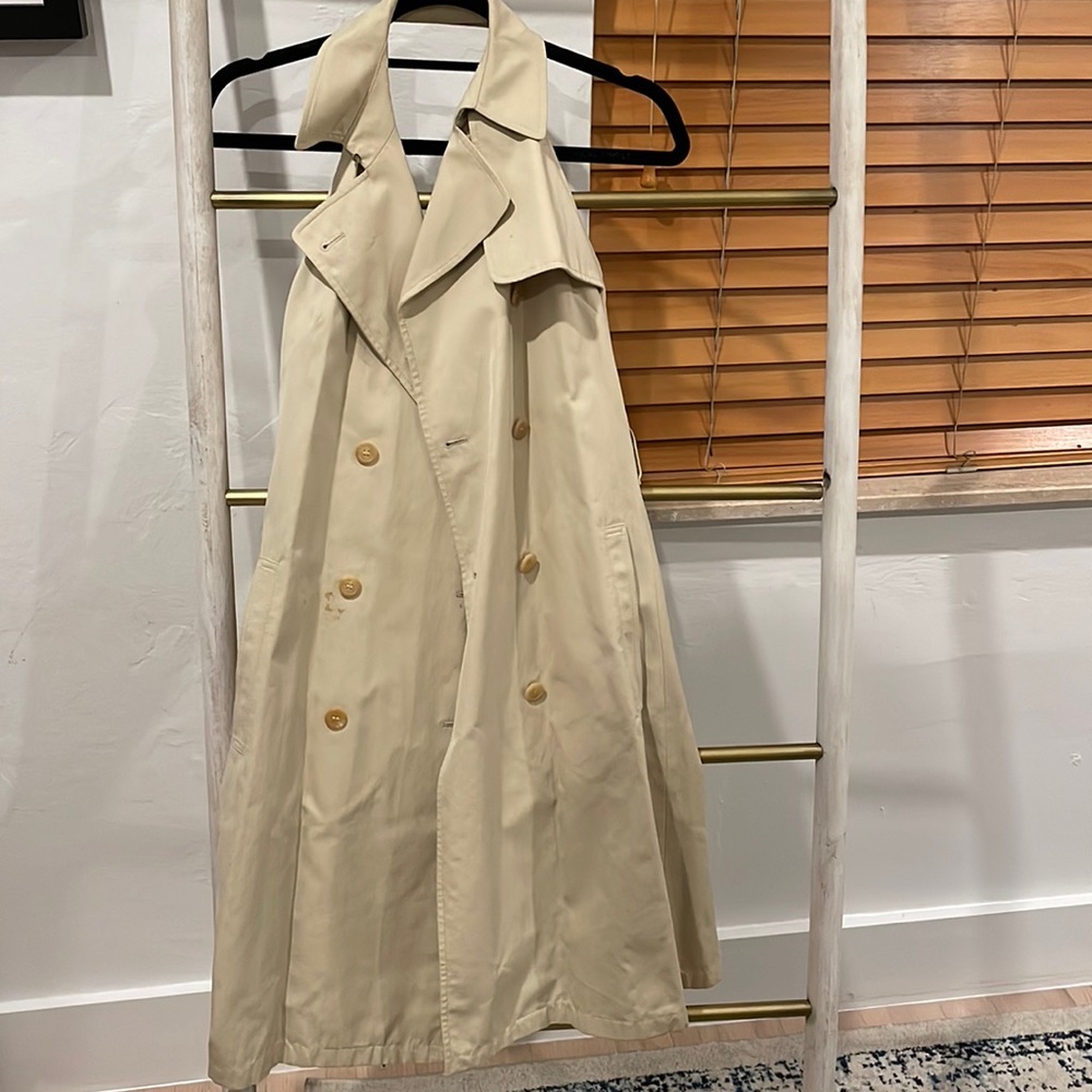 Burberry halter neck dress. Size 4.